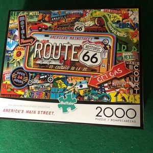 2000 piece Buffalo puzzle. All pieces!